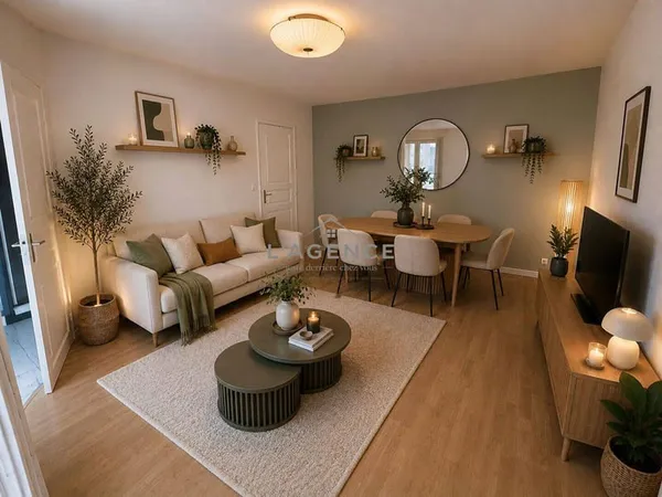 Appartement 2 pièces 48 m²