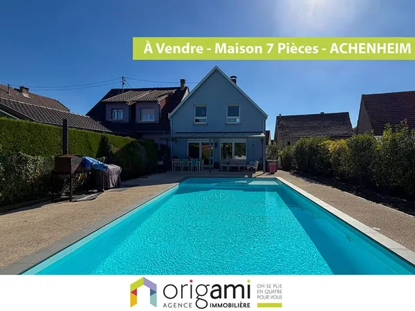 Nouveauté ORIGAMI en Exclusivité - Maison 6/7P à Achenheim