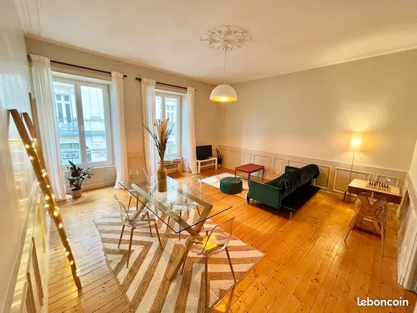 Magnifique Appartement T3 meublé - Coeur Historique 1-4 mois