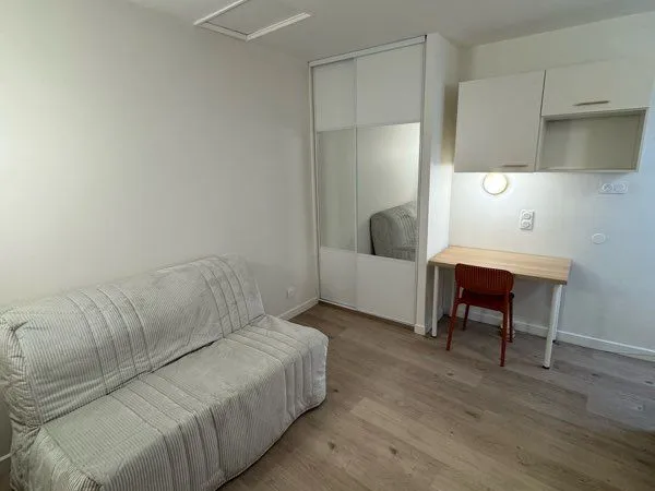 Studio / T1 meublé 16m² refait à neuf - Dijon Centre - Idéal étudiant