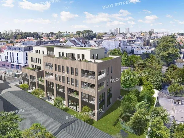 A louer bureaux de 213m² route de Vannes à Nantes