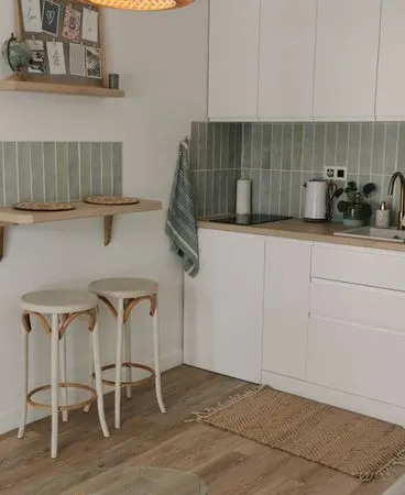 Studio meublé 21 m² terrasse clim - Riquier - Bail mobilité