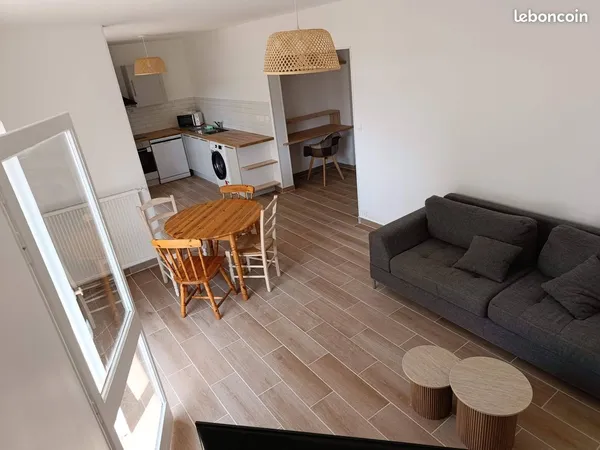 Chambre en colocation meublée - Chauffage, eau et électricité compris