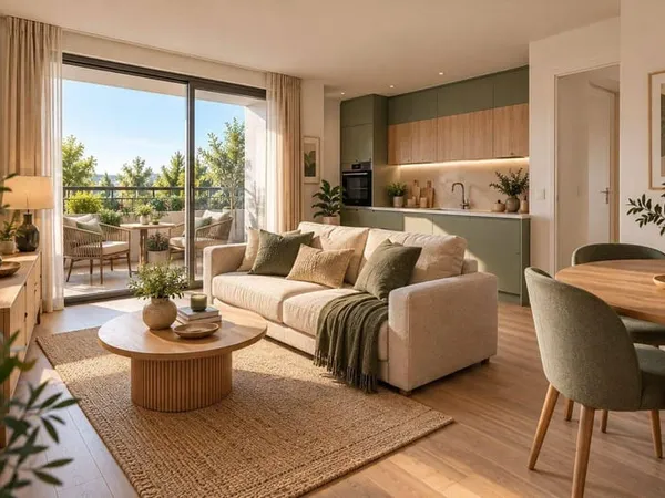 Appartement 2 pièces 35 m²