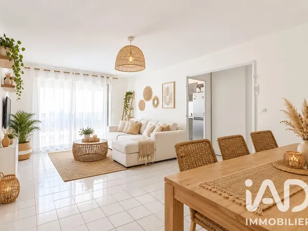 Appartement 3 pièces 55 m²