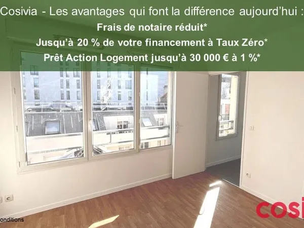 Appartement 1 pièce 22 m²