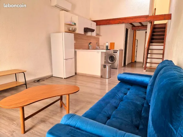 Duplex meublé - rue conti