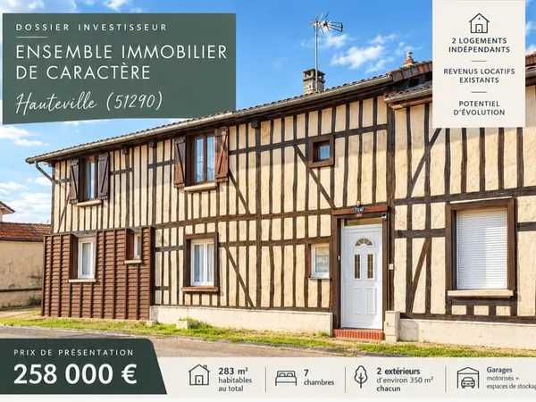 Maison 9 pièces 283 m²