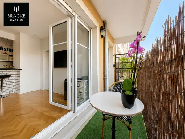Appartement 2 pièces 42,68m² + Balcon 4.87m² . DPE C