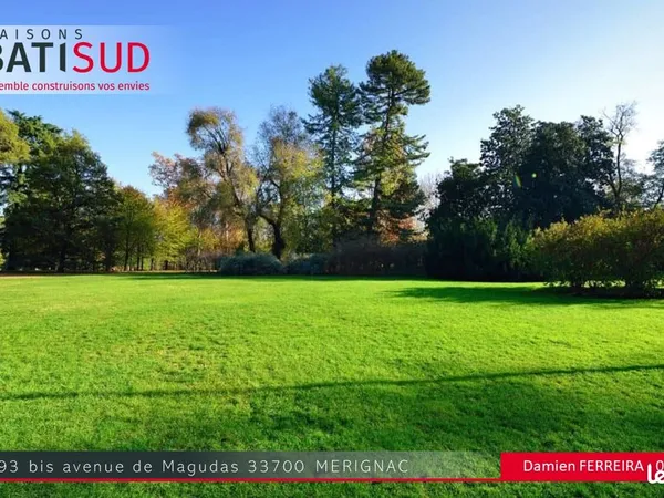 Terrain 380 m² Le Taillan Medoc