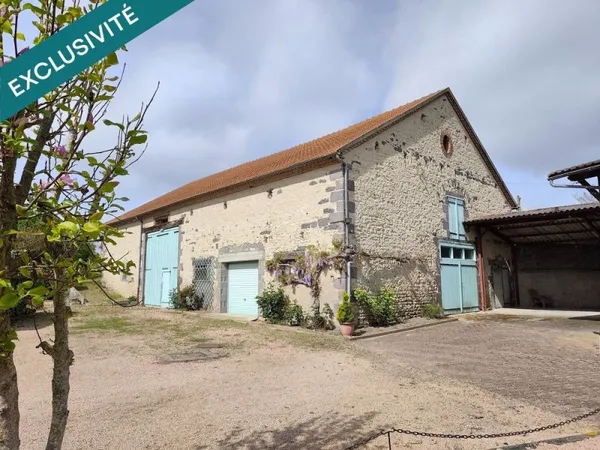 Propriété de 8 pièces avec grange