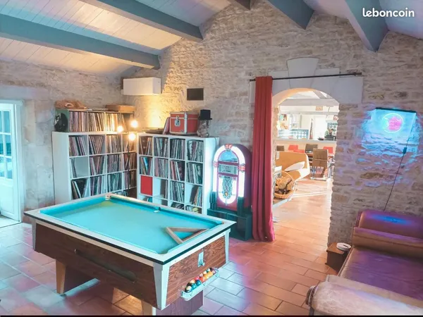 Grande Longère avec piscine (possibilité gîtes/chambres d'hôtes)