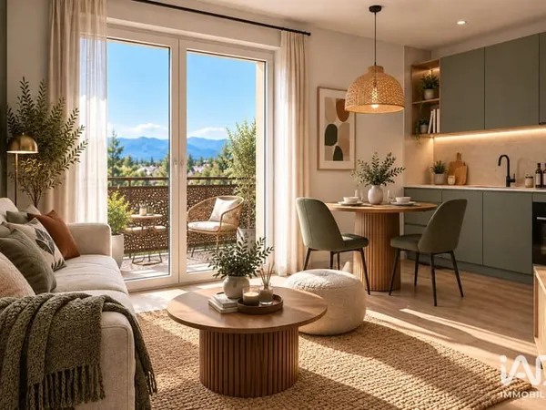 Appartement 2 pièces 43 m²