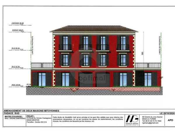 Immeuble 235 m²