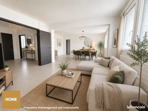 Appartement 5 pièces 112 m²