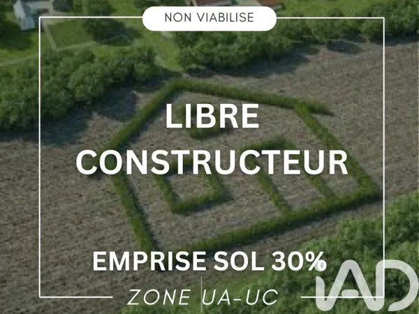 Terrain 702 m²
