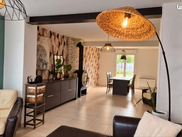 Maison 105 m² - 4 chambres - Terrain 1 000 m² - Proche Vannes
