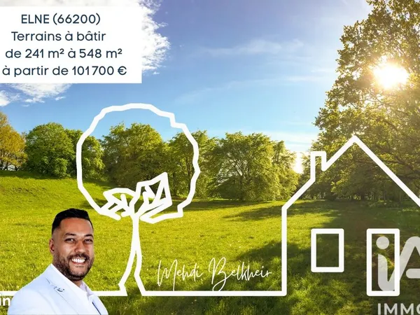 Terrain 289 m² elne