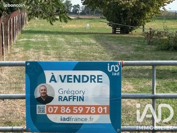 Terrain 1284 m² Cherveux