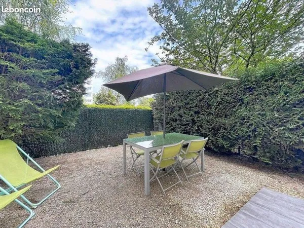 Charmant T2 meublé avec jardin