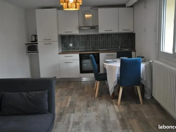 T2 moderne en rez-de-chaussée