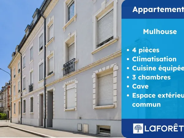 Appartement Mulhouse 4 pièces 87 m²