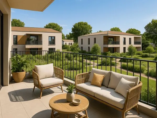Appartement - 2 pièces - T2 Salon à partir de 185 000