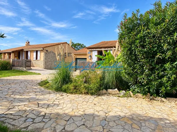 Sud d'ANDUZE, maison de PP f3 plus studio indépendant sur 20