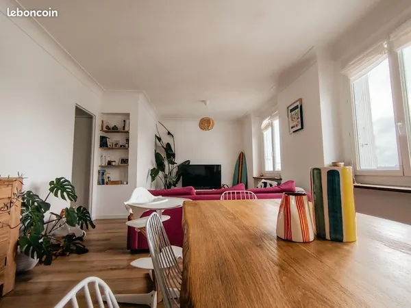 Brest Saint Marc, belle luminosité pour ce T5 de 90 M²