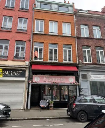 RDC commercial rue Colbert proxi rue nationale Lille 63,8 M2