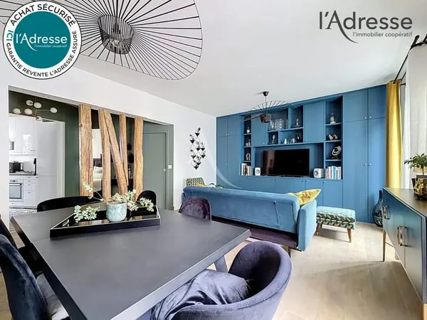 PUTEAUX/ Parmentier - Appartement 2 pièces 55m² et une cave