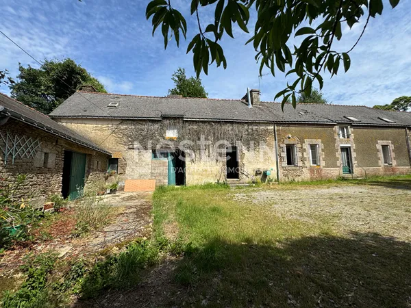 À VENDRE MAISON À RÉNOVER À SAINT-ALLOUESTRE - 4200m² de terrain - 3 chambres