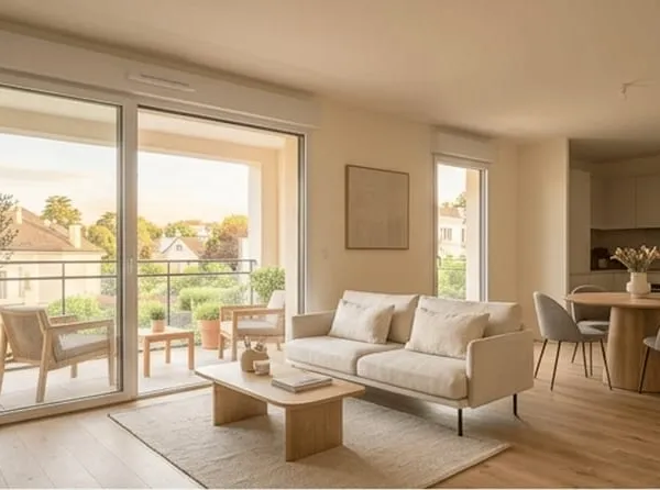 Appartement 3 pièces 61 m²