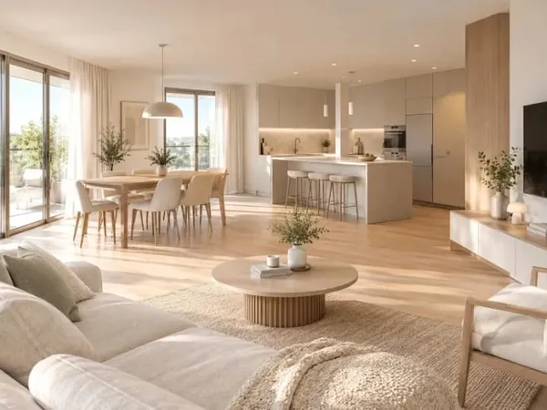 Appartement 3 pièces 57 m²