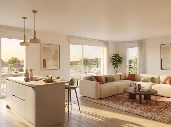 Appartement 2 pièces 43 m²