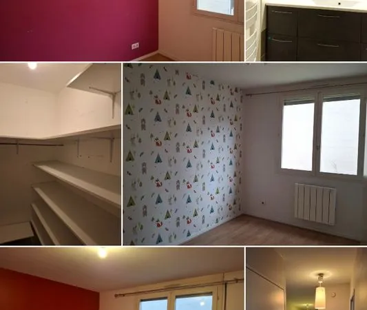 Appartement T4 100m², 3 chambres avec garage privatif