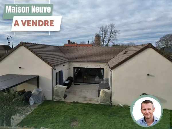 Maison neuve plain pied 4 chambres à 5min de la Couture Boussey