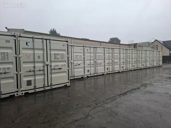LOCATION BOX DE STOCKAGE (container) 33m3 /14m² , HAUBOURDIN Agglomération Lilloise