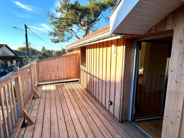Appartement meublé à louer à L année à lacanau ville