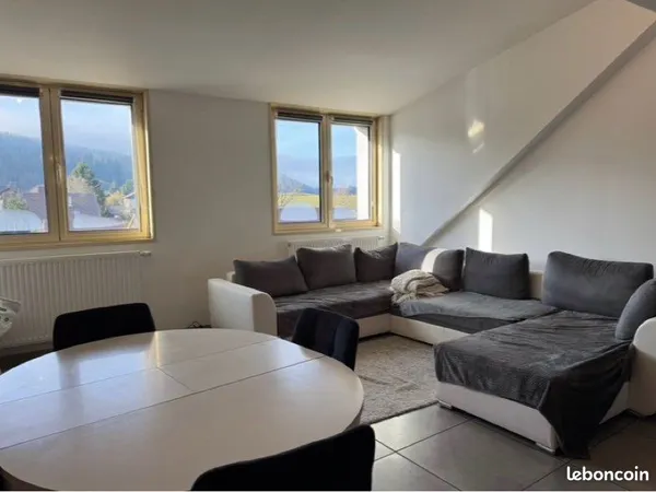 Appartement Location Les Fourgs 3p 75m² 1030€