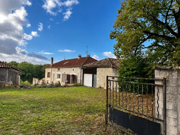 Maison en pierre à Montaigu-de-Quercy