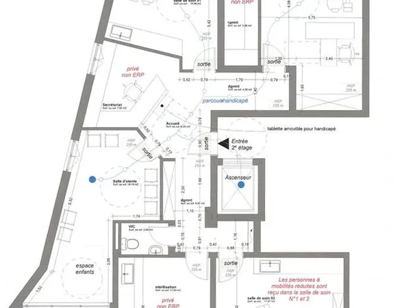 Haguenau centre - Local professionnel accessibilité PMR - 5 pièces