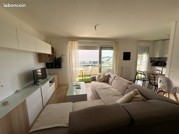 Appartement T3 meublé RDC