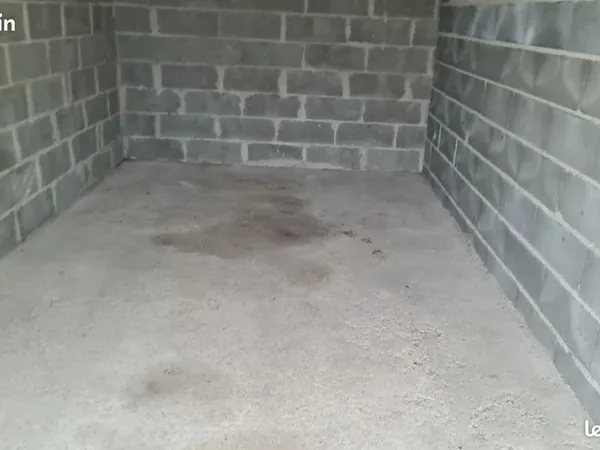Loue garage chape béton sur Gueugnon