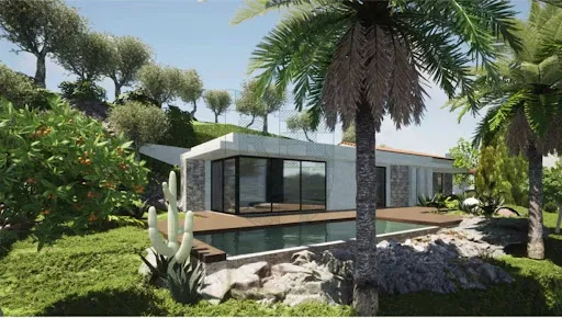 Terrain 980 m²