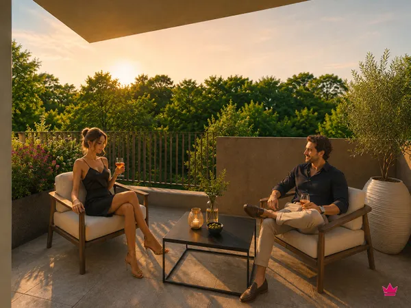 T3 avec grand balcon proche de tout