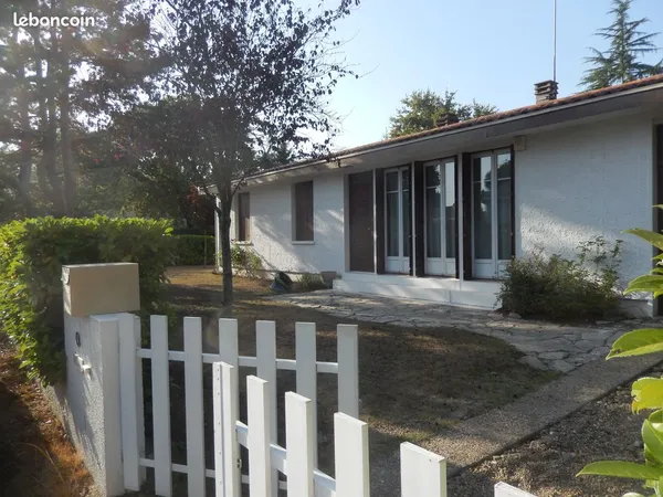 Pavillon plain pied T4 meublé avec jardin à Mérignac
