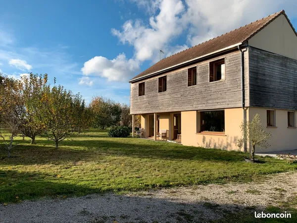 Maison d'architecte bioclimatique et écologique à la campagne proche de Châteaudun (28)