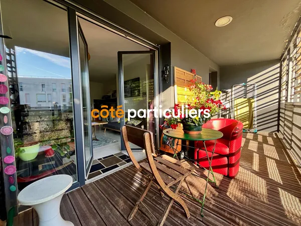 Appartement T2 avec terrasse de 17 m²