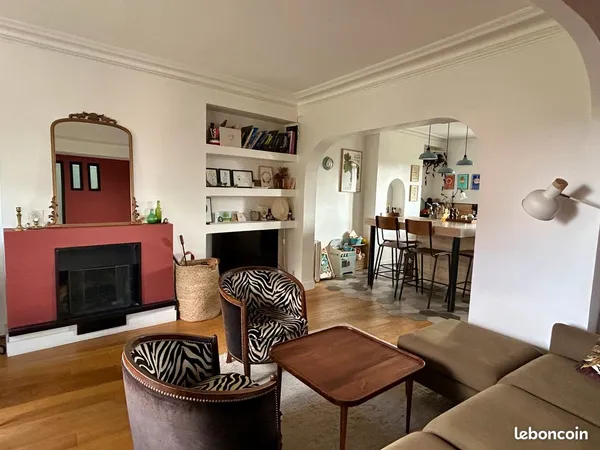 Duplex 3 pièces - 100 m2 au sol - Bois-Colombes centre
